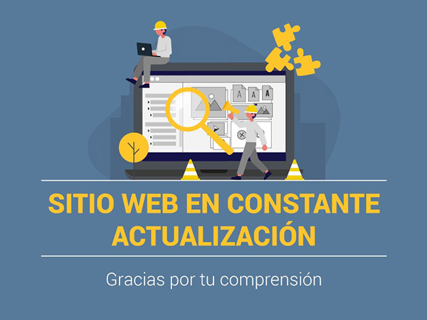 Sitio web en constante actualización